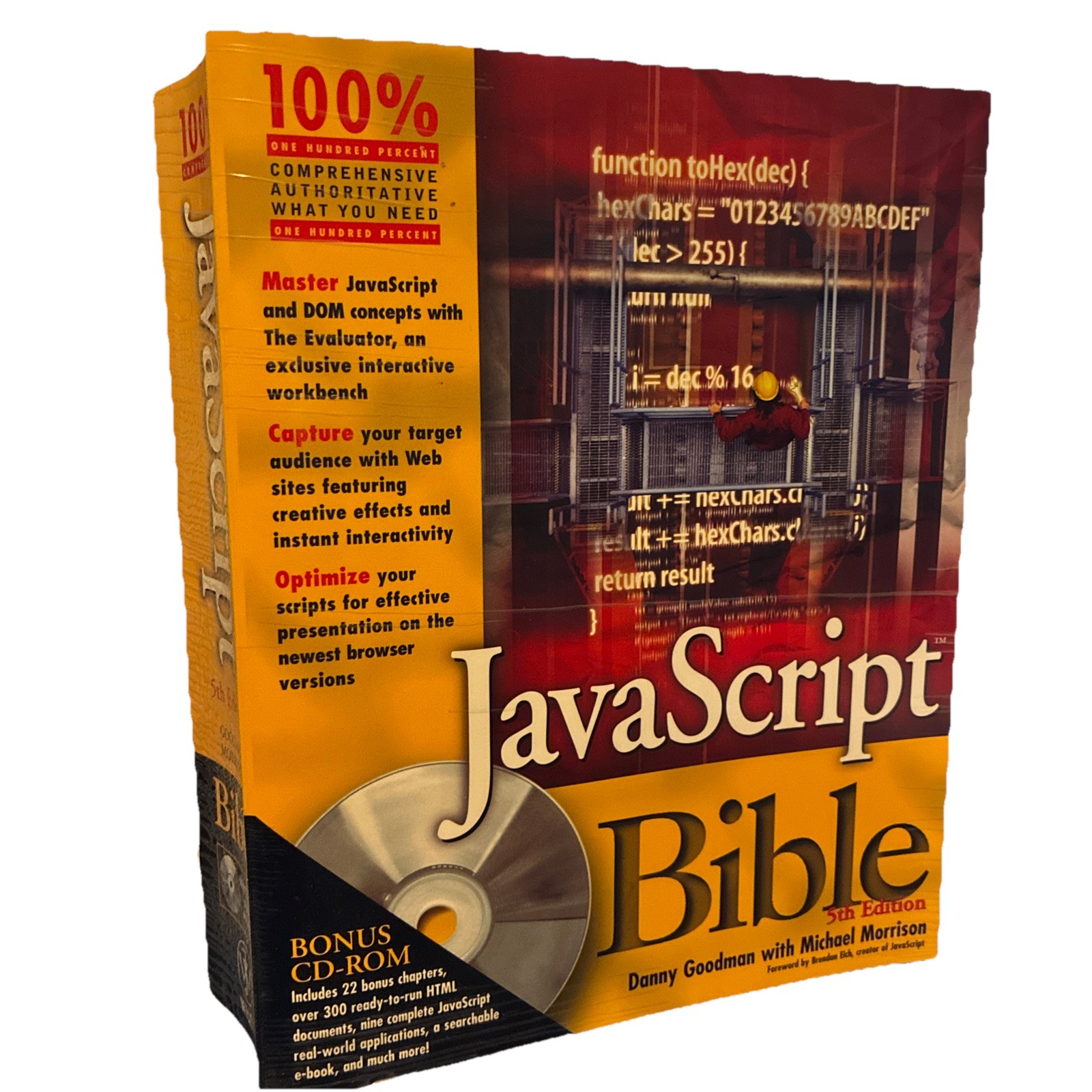 Bible Ser.: JavaScript Bible by Michael Morrison and Danny Goodman (2004, Trade