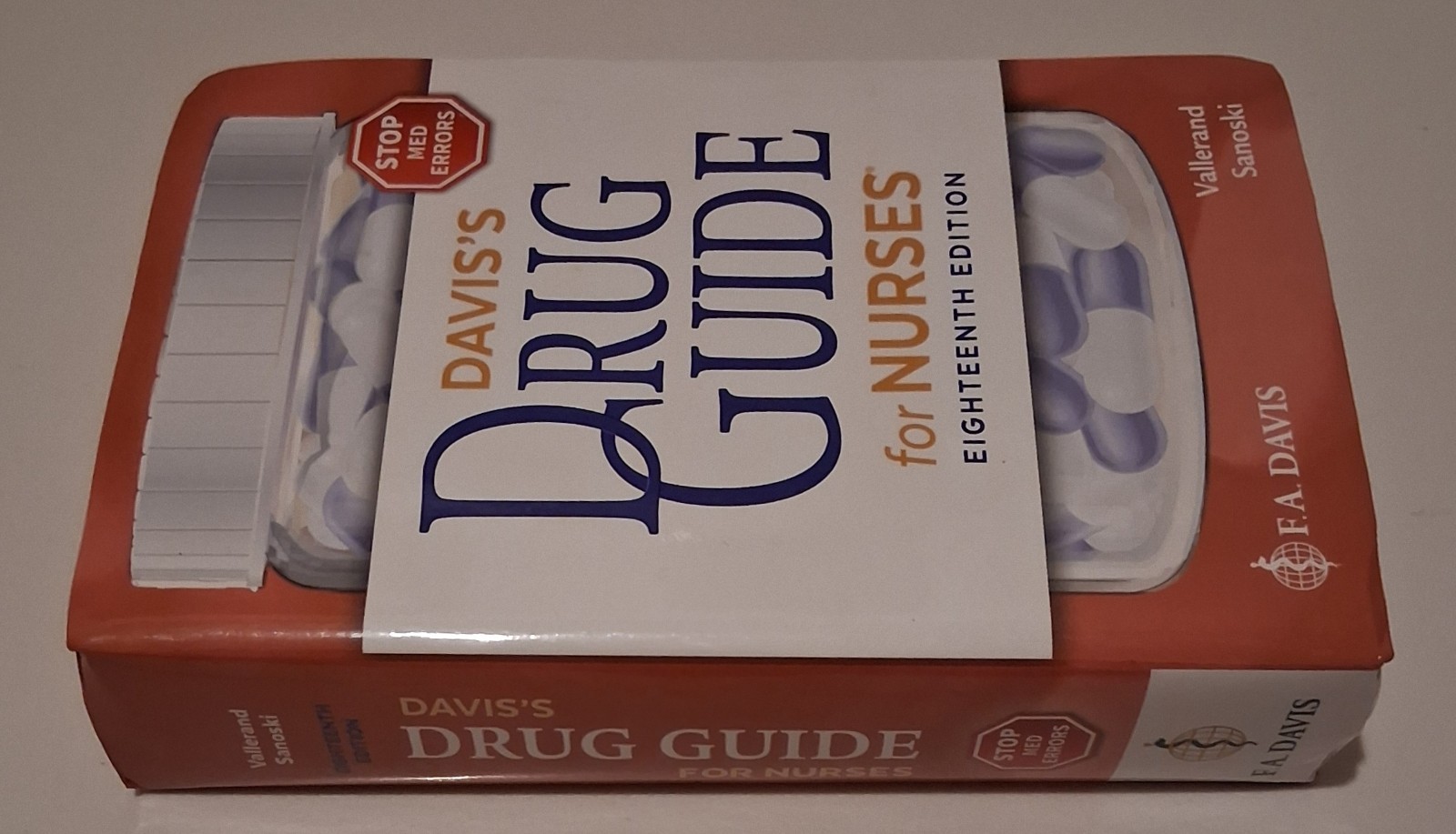 Davis’s Drug Guide for Nurses, 18th Edition Like New – Unused Access Code