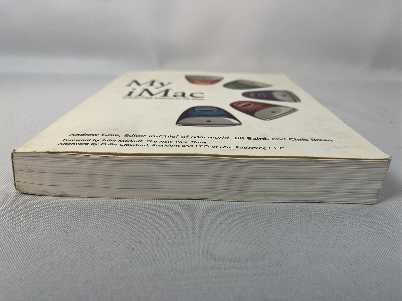 MY IMAC – 1999 IDG Books – Andrew Gore & Jill Baird – Software New In Seal GOOD