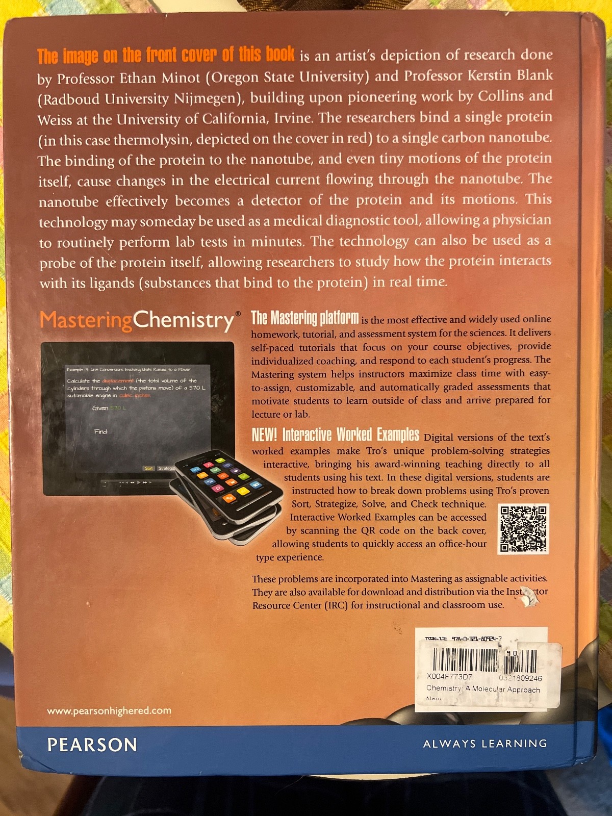 Chemistry : A Molecular Approach 3rd Edition. Nivaldo J. Tro (2013, HARD COVER)