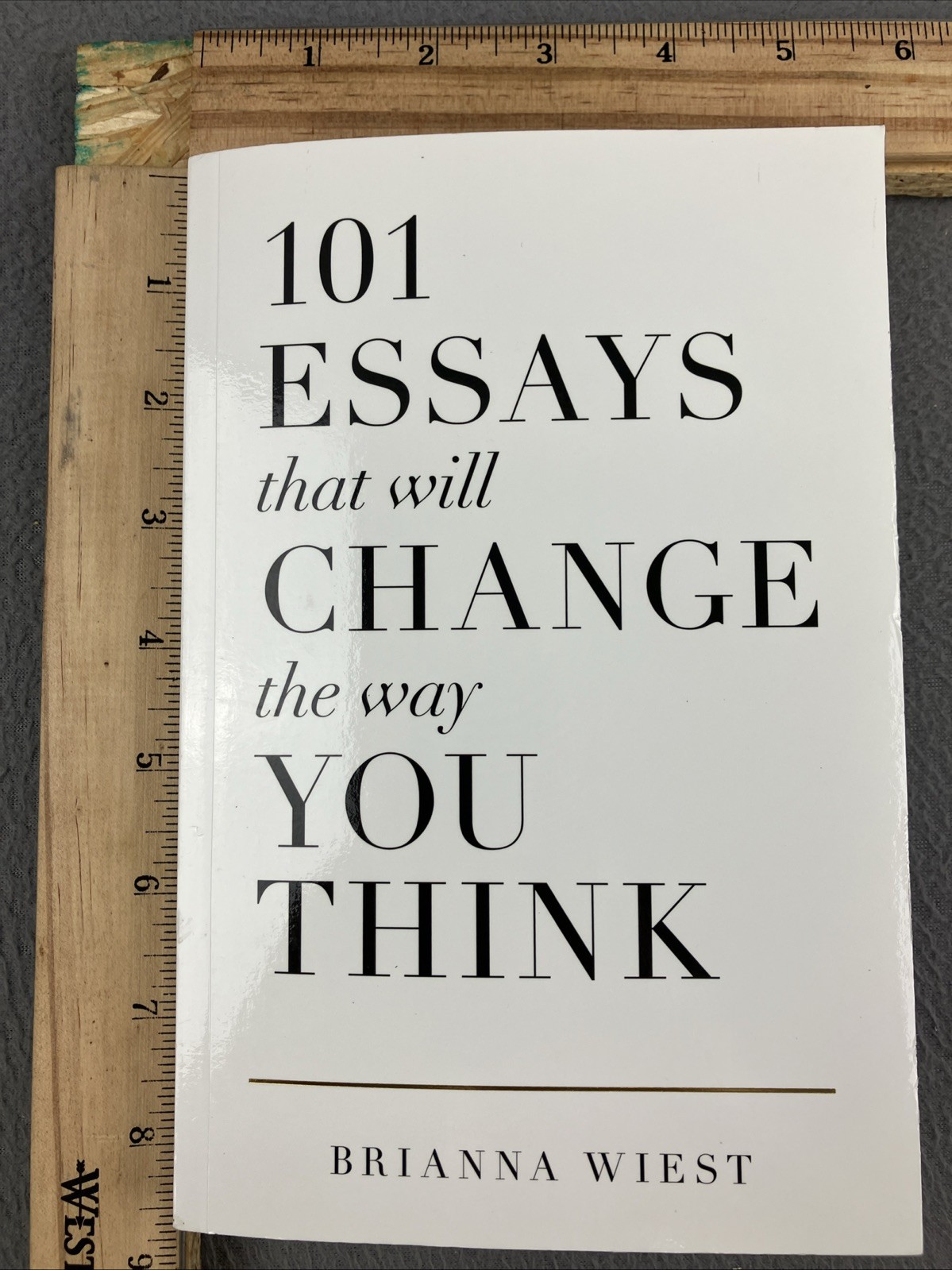 101 Essays That Will Change The Way You Think paperback Brain Wiest