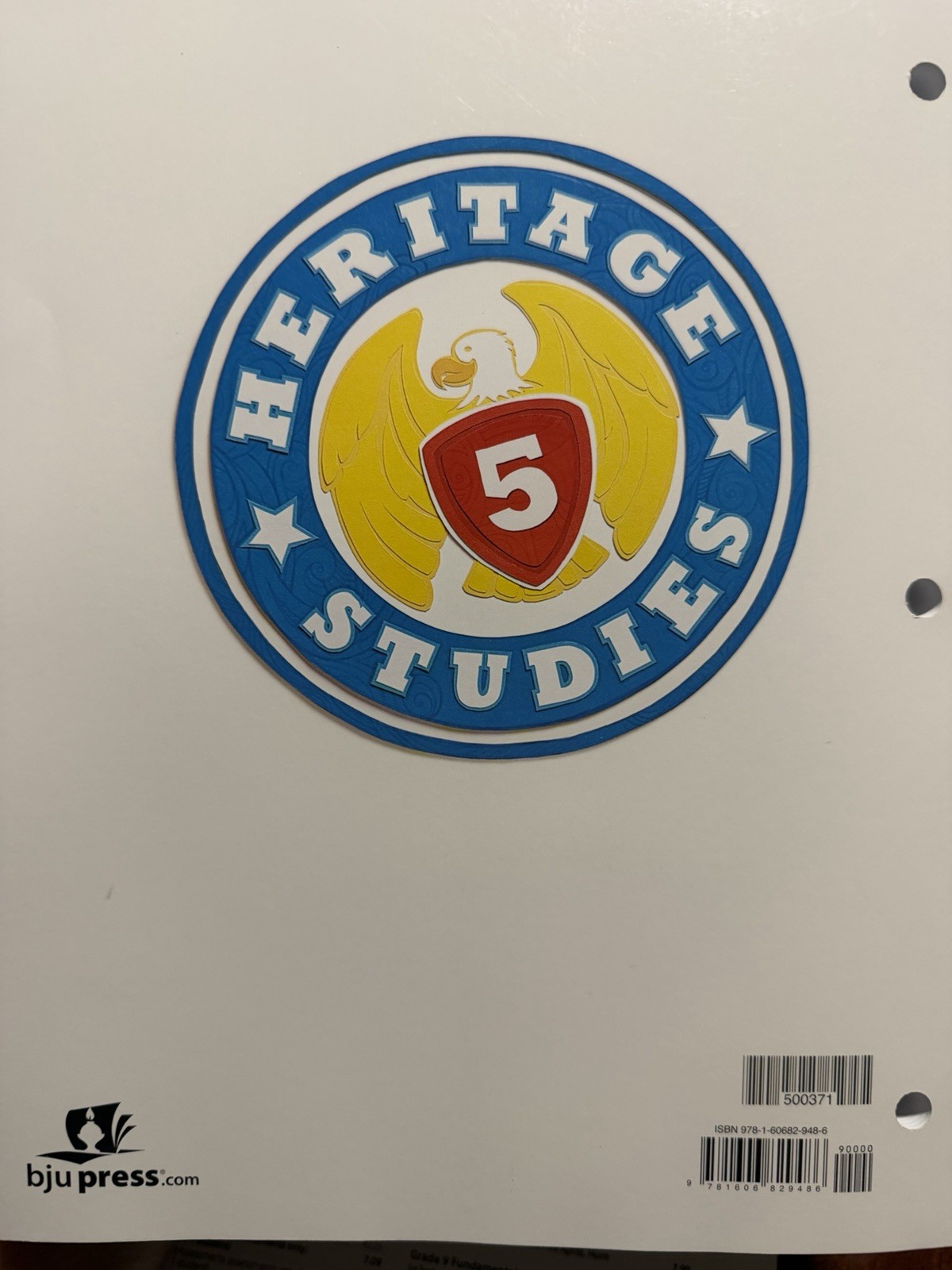 BJU Press Heritage Studies 5 Activity Manual (4th Ed) – FREE Shipping!
