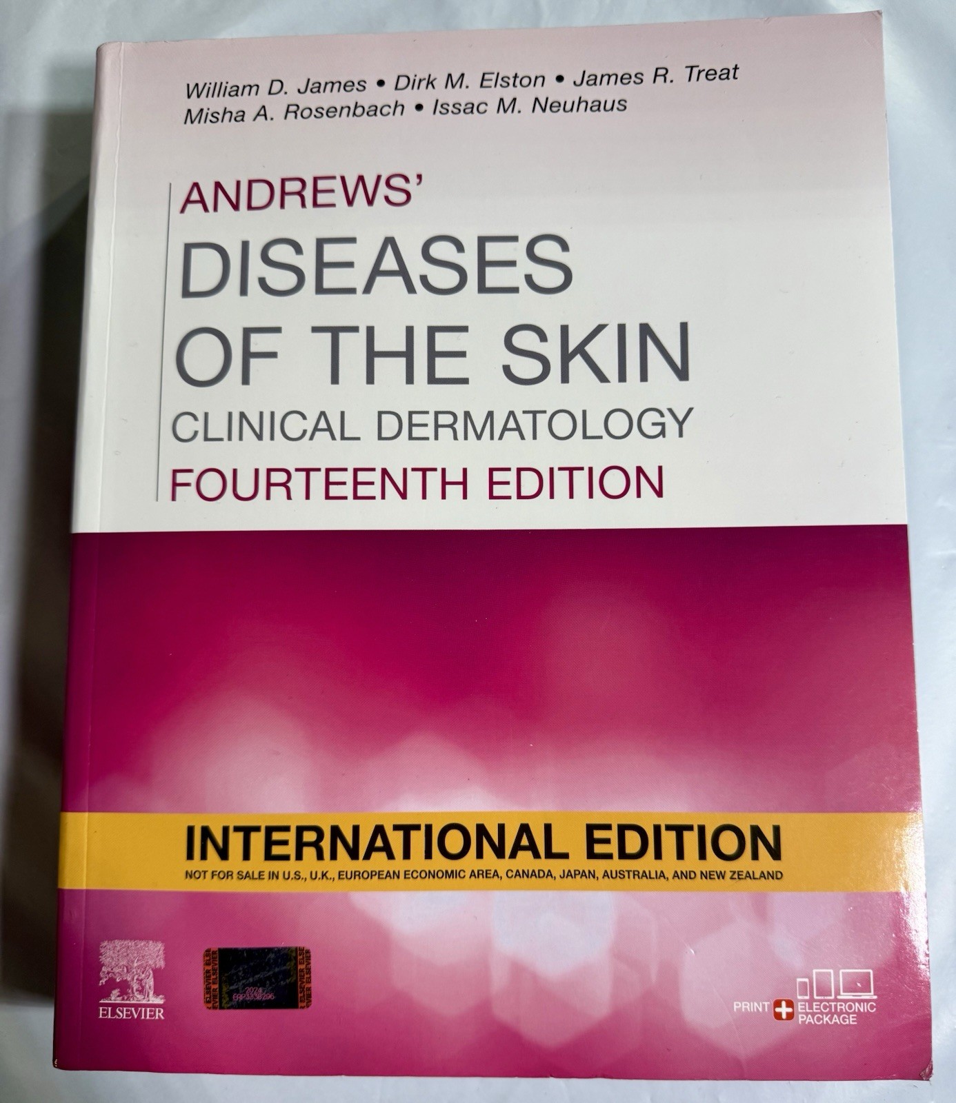 Andrews’ Diseases of the Skin / Fourteenth Edition 2025 Publish w/E-Print Code!