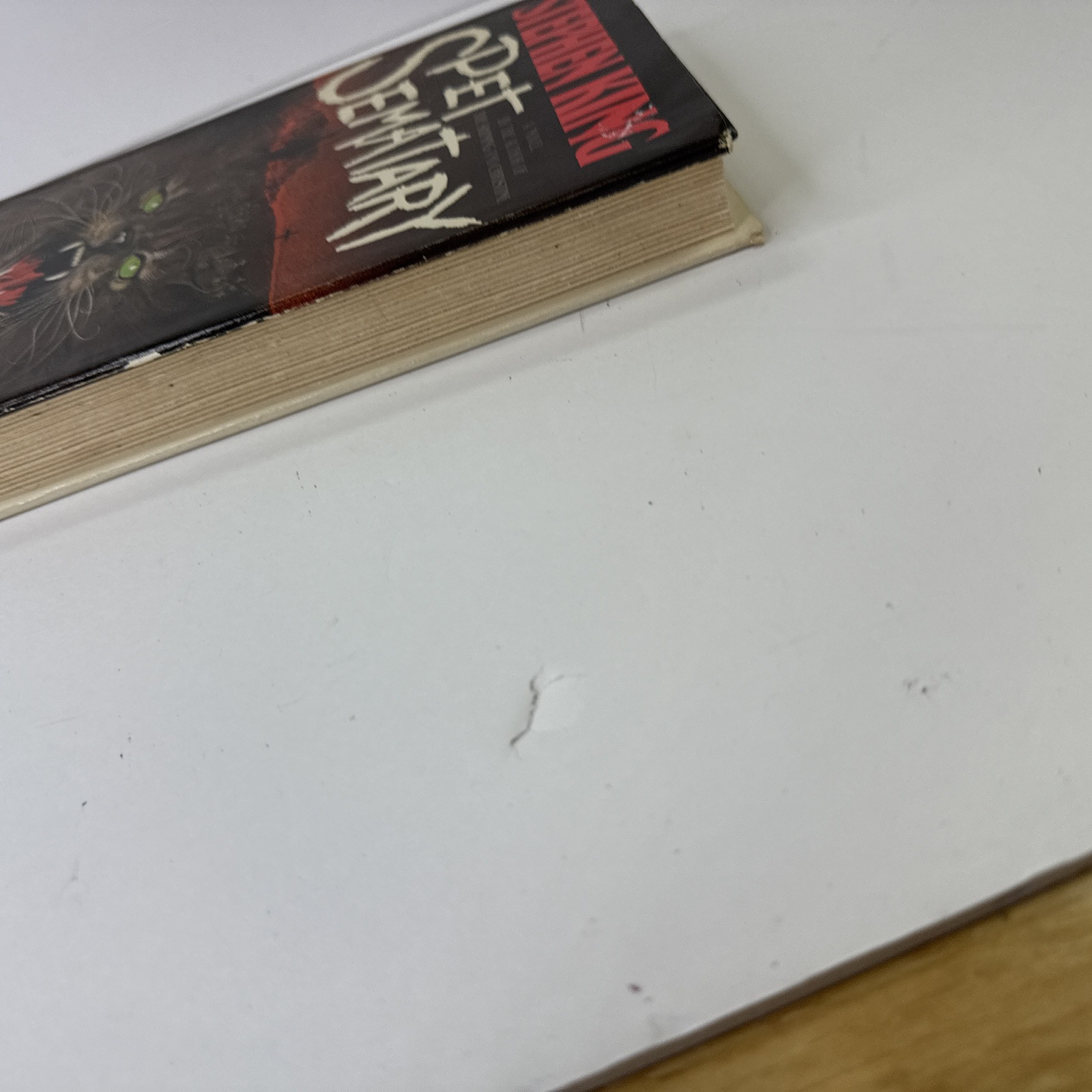 Pet Sematary by Stephen King Doubleday 1983 (Y43 Gutter Code)