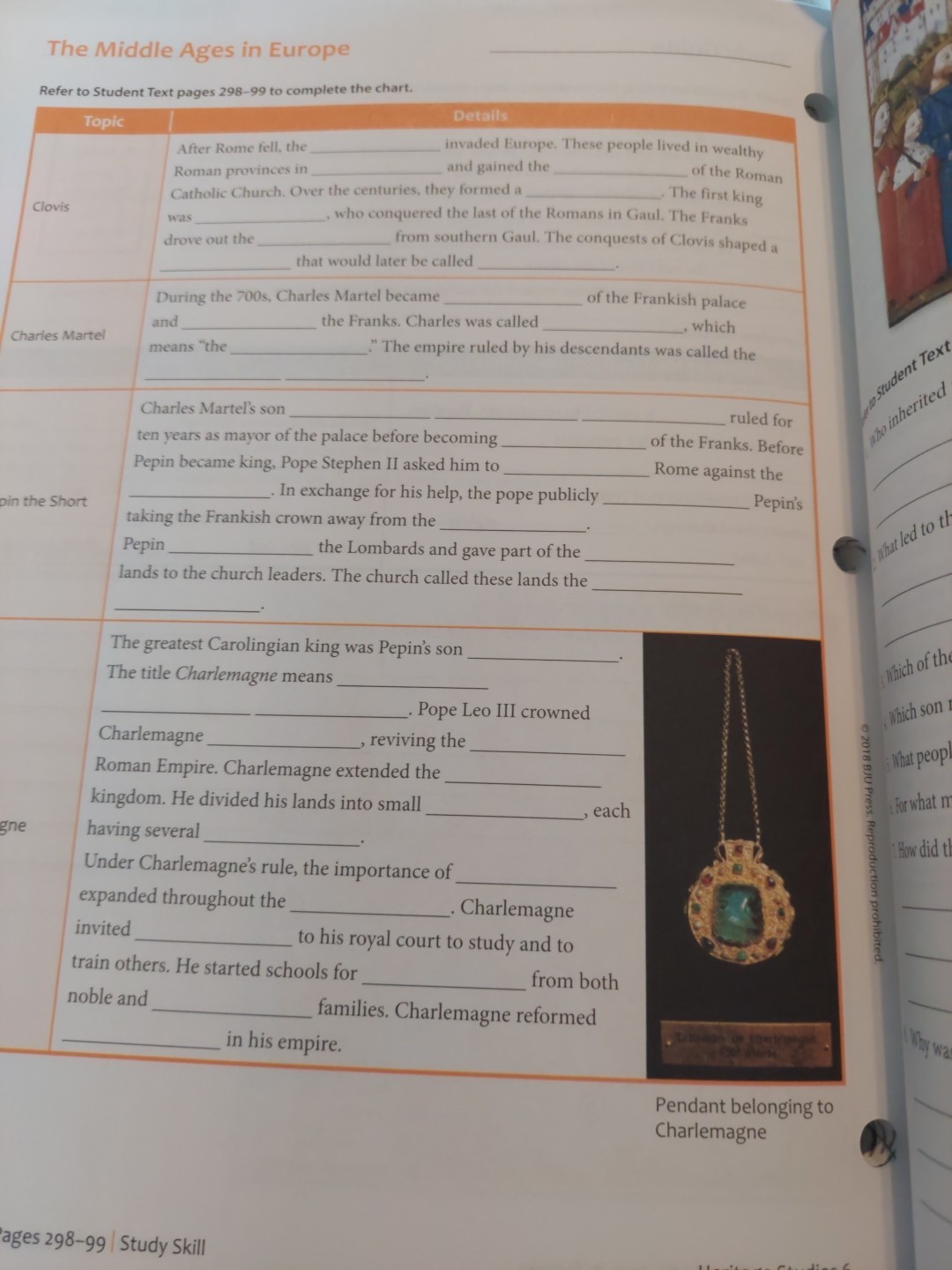 BJU Press Ancient Civilizations Student Activity Manual 506592 Heritage Studies
