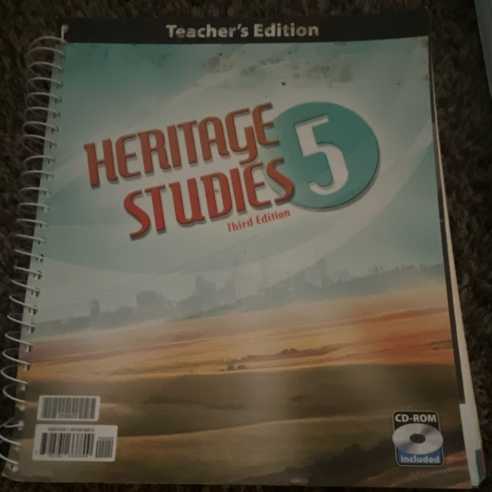 BJU Press Heritage Studies 5 Teacher’s Ed 3rd Ring/Wire Bound+CD-ROM 2010