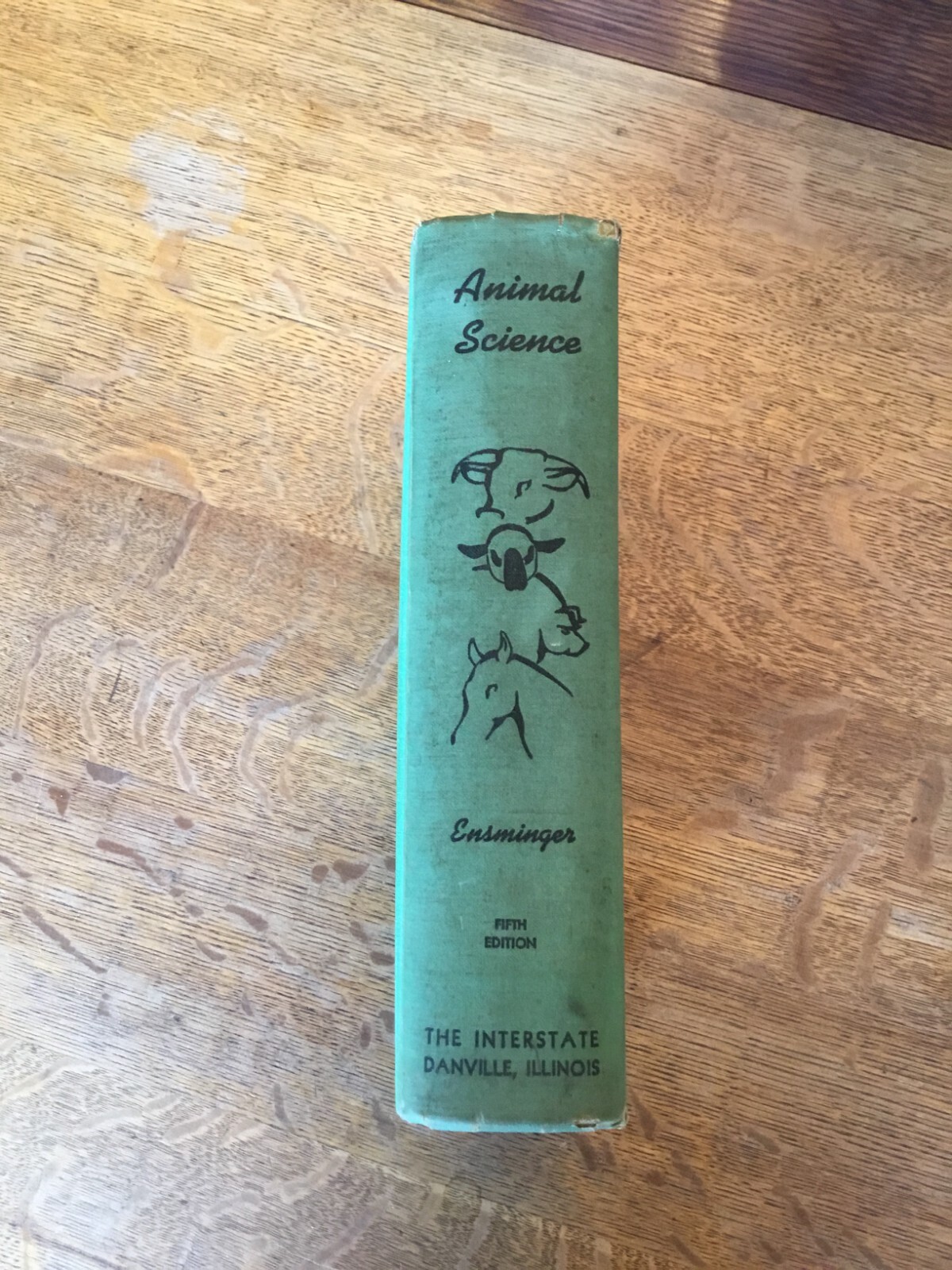 Animal Science HB Book by M. E. Ensminger 5 Edition 1965 1158 pages.
