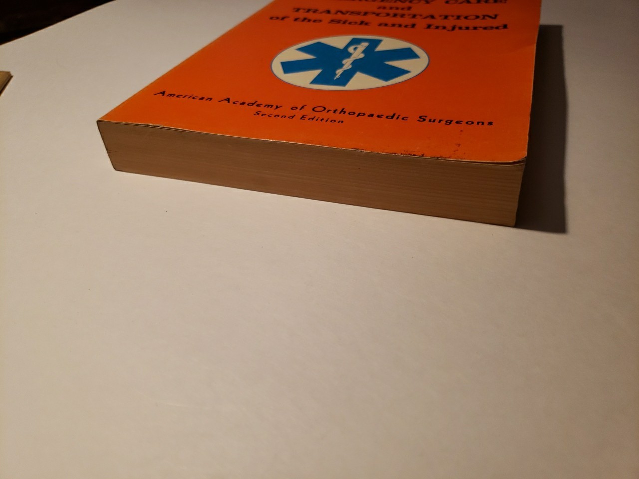 Vintage 1977 Emergency Care Transportation of the Sick & Injured Second Edition